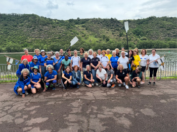 Frauenrudertag in Boppard